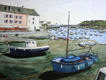 aquarelle bretagne