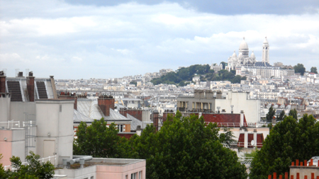 butte bergeyre vue paris 19e