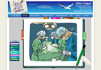 portfolio graphiste illustrateur