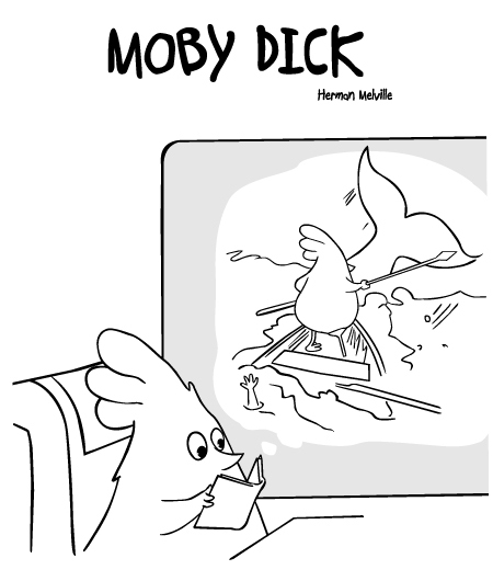 lecture d'urbain Moby Dick