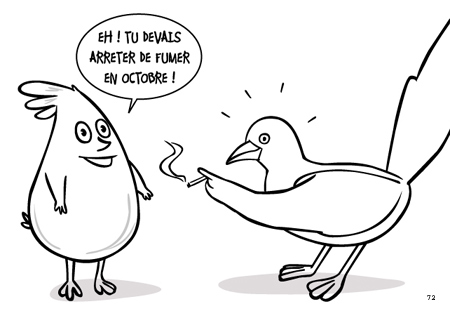 poussin bd tabagisme
