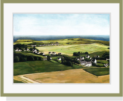 Belle ile aquarelle bretagne, Julien Dugué