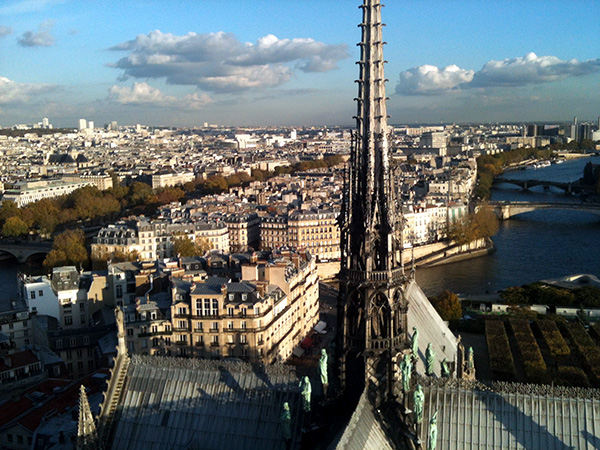 fleche notre dame paris