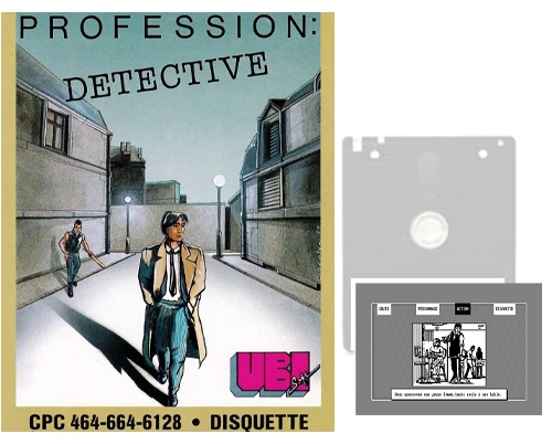 Le jeu Profession Détective sur Amstrad