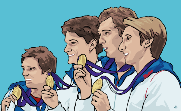 relet 4x100 londres 2012