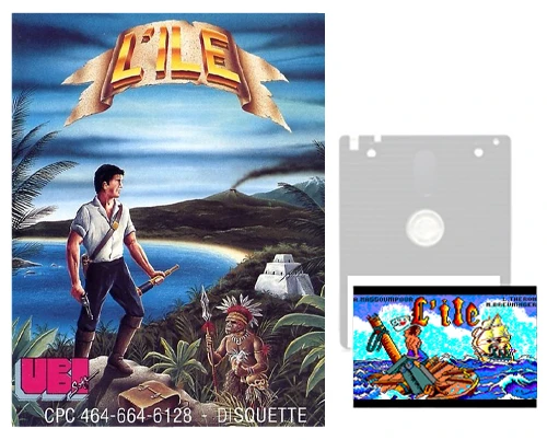 Le jeu L'ile sur amstrad cpc 6128