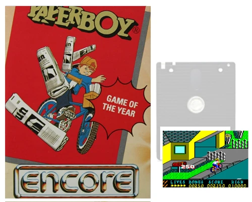 Boite du Jeu Paperboy sur Amstrad