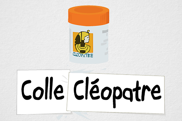 colle cleopatre années 80