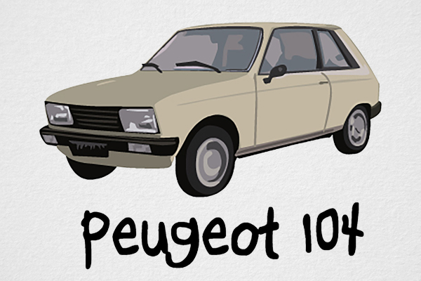 peugeot 104 annees 80