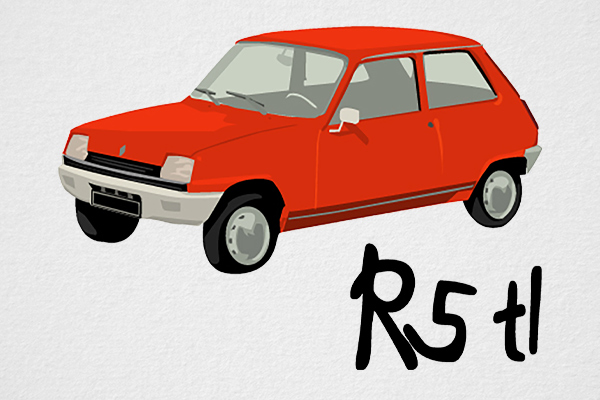 renault r5 tl annees 80