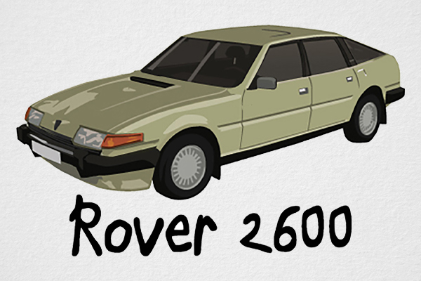 rover SD1 2600 voiture annees 80