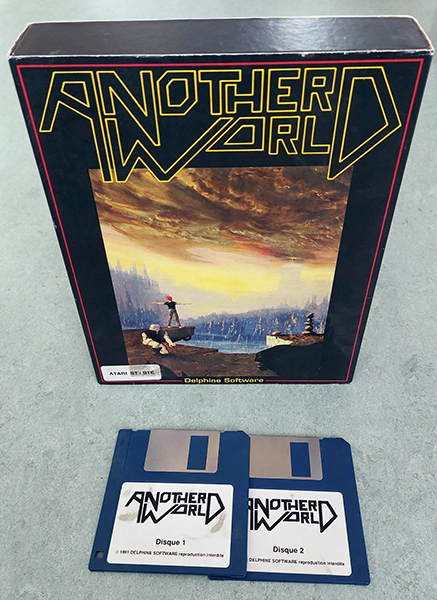la boite du jeu Another World sur Atari