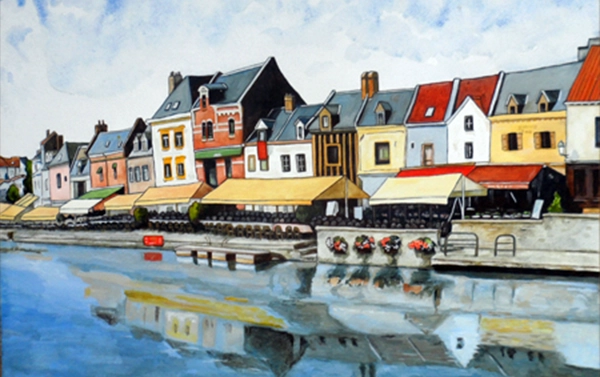 aquarelle amiens saint leu