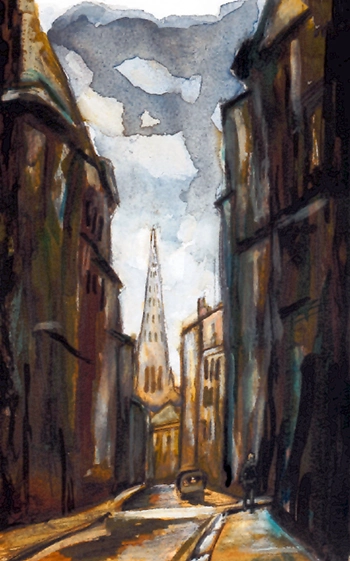 dessin bordeaux rue loup