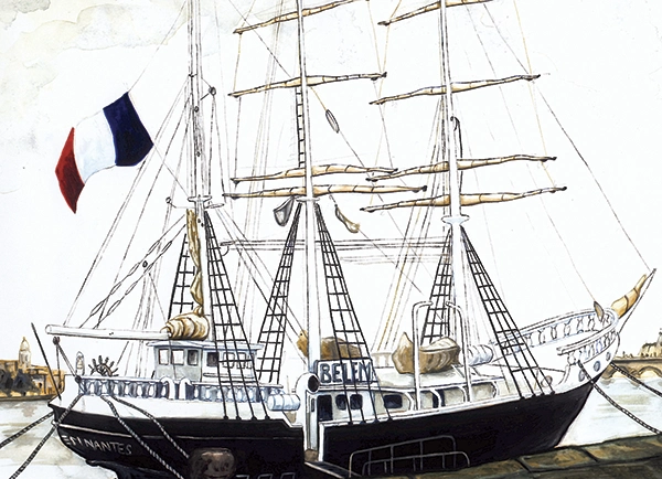 aquarelle belem