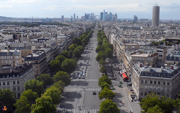 arc triomphe avenue grande armee
