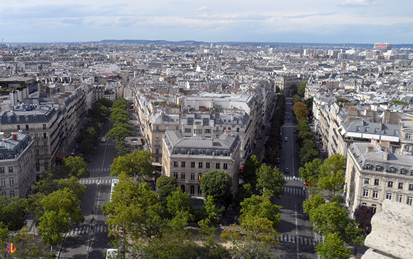 arc triomphe avenue carnot avenue mac mahon