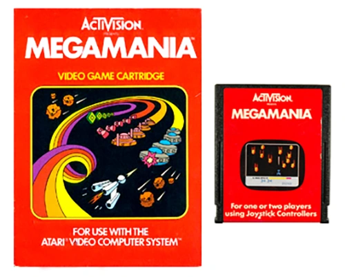 Megamania sur console Atari 2600