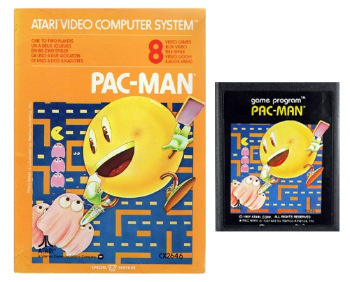 Jeu Pac-Man sur la console Atari 2600