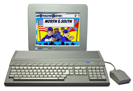 L'ordinateur Atari ST et ses pincipaux jeux