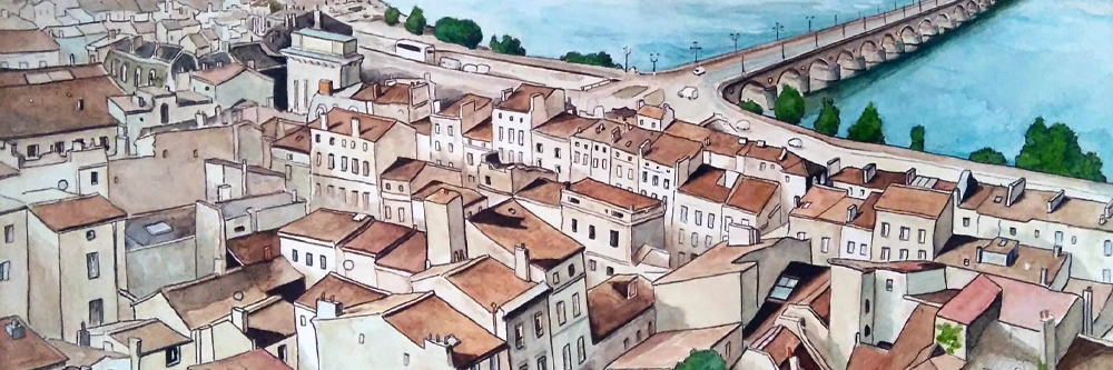 bordeaux peinture