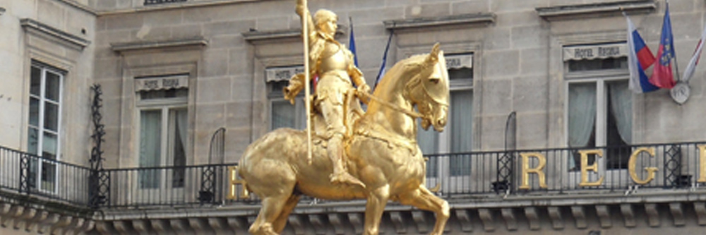 statues jeanne d arc