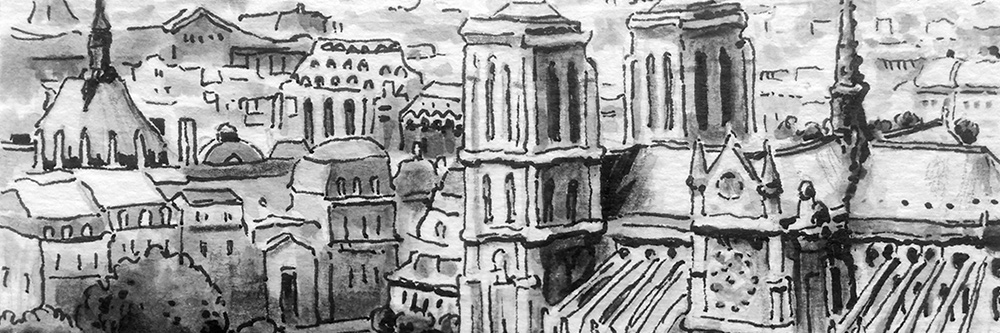 dessin lavis paris
