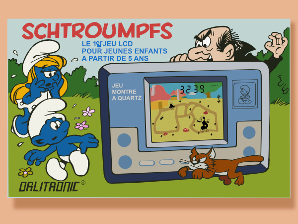 boite jeu schtroumpfs