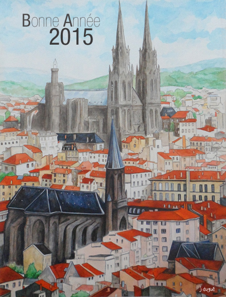 carte de voeux 2O15 clermont