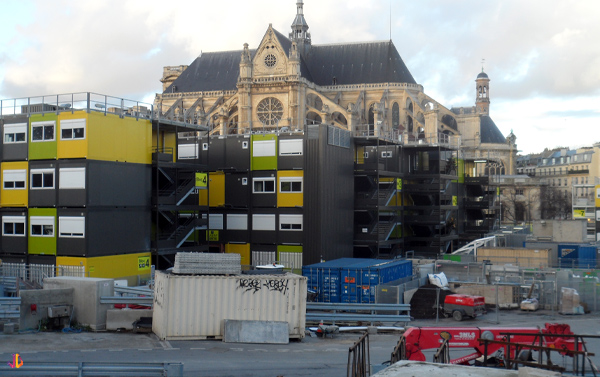 travaux jardin  halles