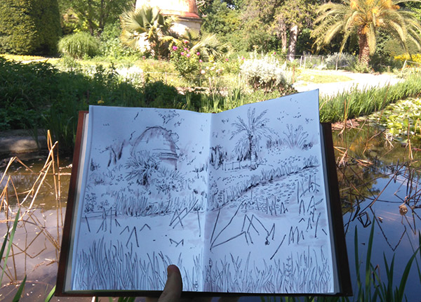 jardin plantes montpellier