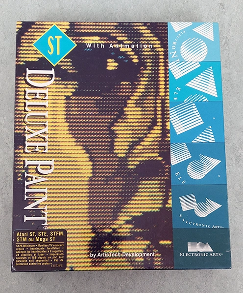 Deluxe Paint boite du logiciel de dessin