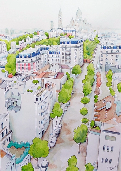 avenue junot dessin