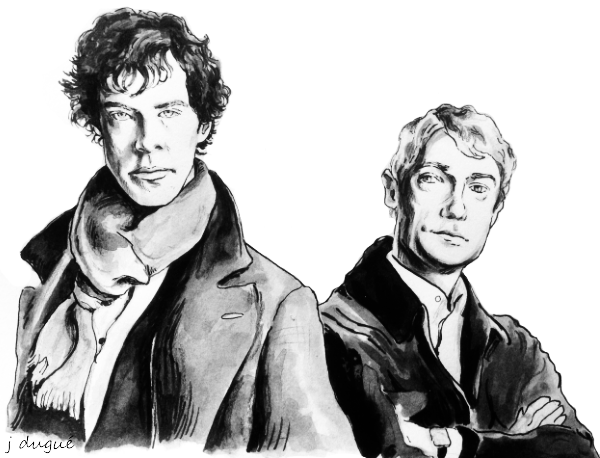 sherlock dessin