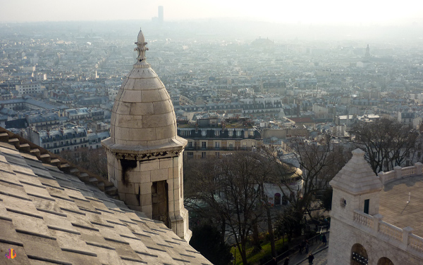 dome montmartre vue paris