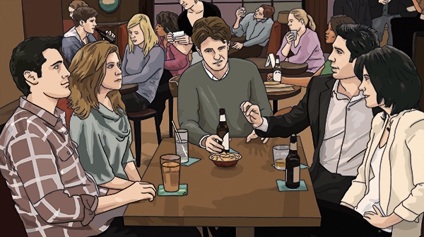 Friends dans how I met your friends remix