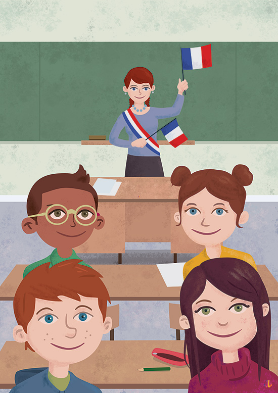 dessin conte musical