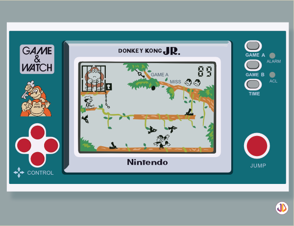 game and watch donkey kong jr