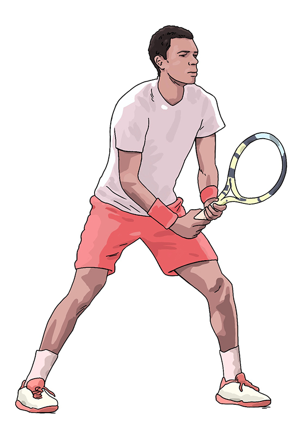 felix auger aliassime illustration