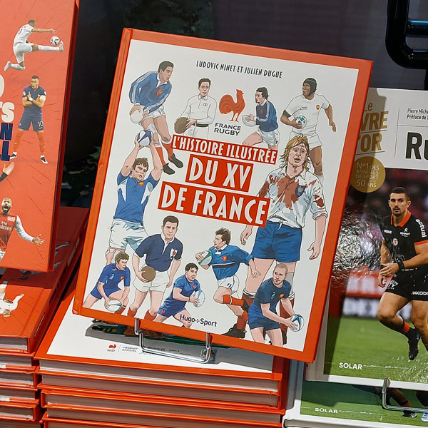 histoire xv france rugby julien dugue