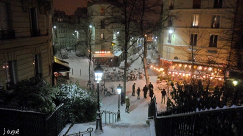 rue utrillo neige