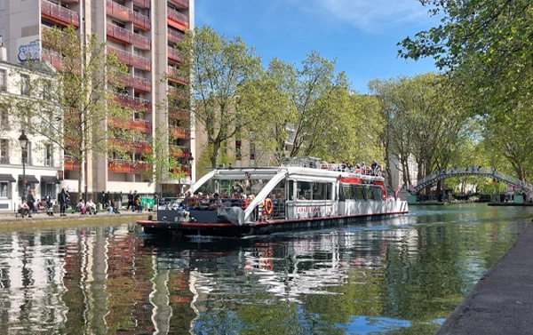 bateau canal saint martin