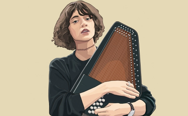 pomme chanteuse dessin