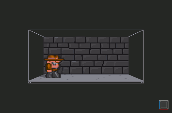 Le jeu Rick Dangerous animé en voxel