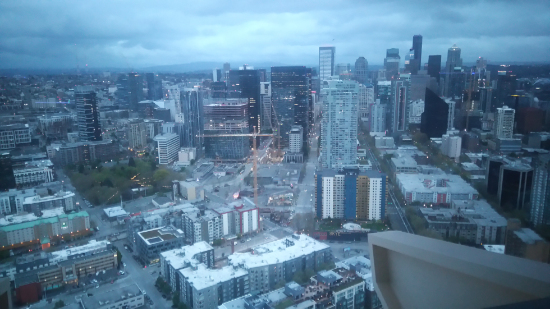 seattle depuis la space needel