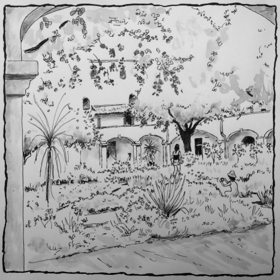 espace van gogh croquis