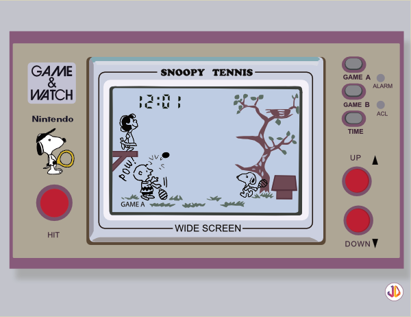 jeu snoopy tennis