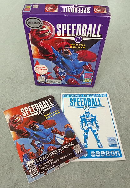 Speedball 2 un jeu de sport futuriste sur Atari
