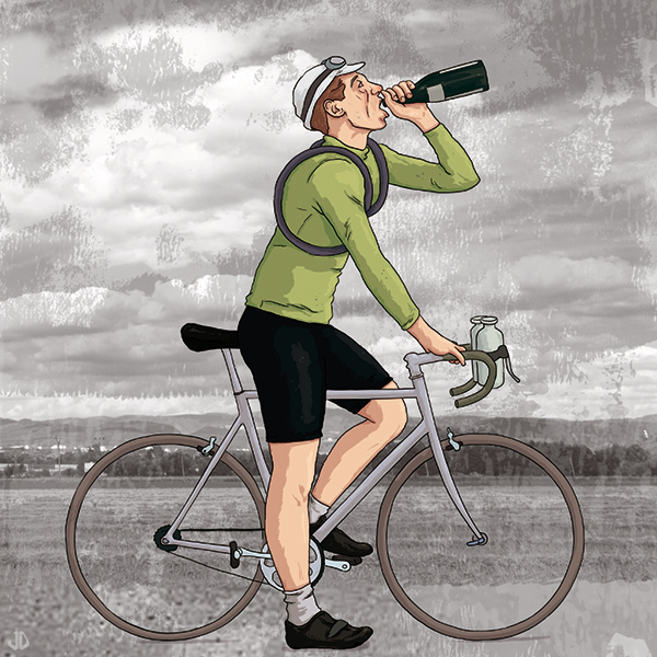 coueur tour france bouteille