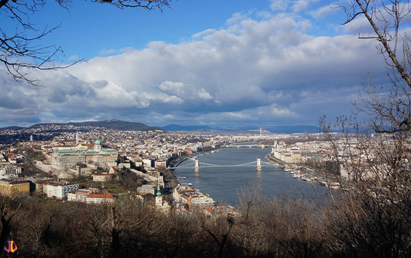 budapest depuis colline